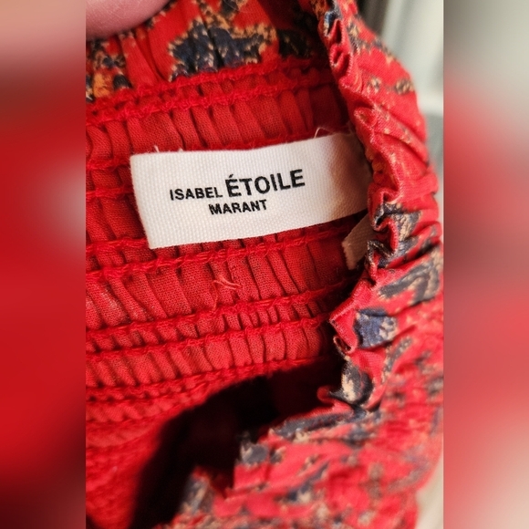 ISABEL MARANT‎ "Naomi" Smocked Mini Skirt - Picture 5 of 7